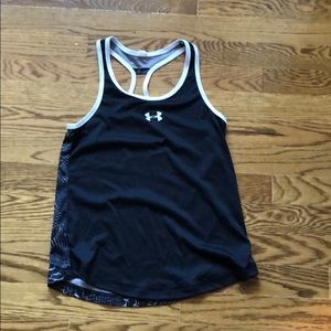 under armour girls tank top